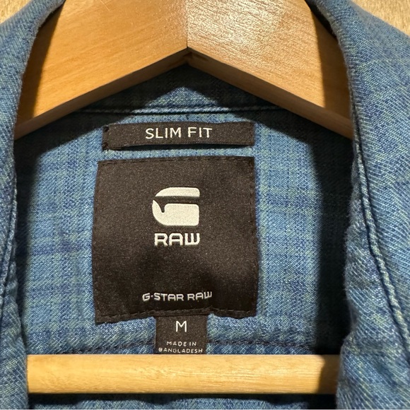 G-Star Raw 3301 Slim Long Sleeve Shirt - Picture 3 of 10